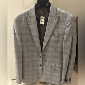 NWT Express Men’s Suit/Blazer 38S